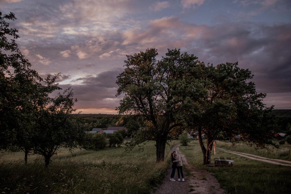 Jurty z widokiem, prywatna balia- DZIKOLAS GLAMPING Krasnobród Zewnętrze zdjęcie