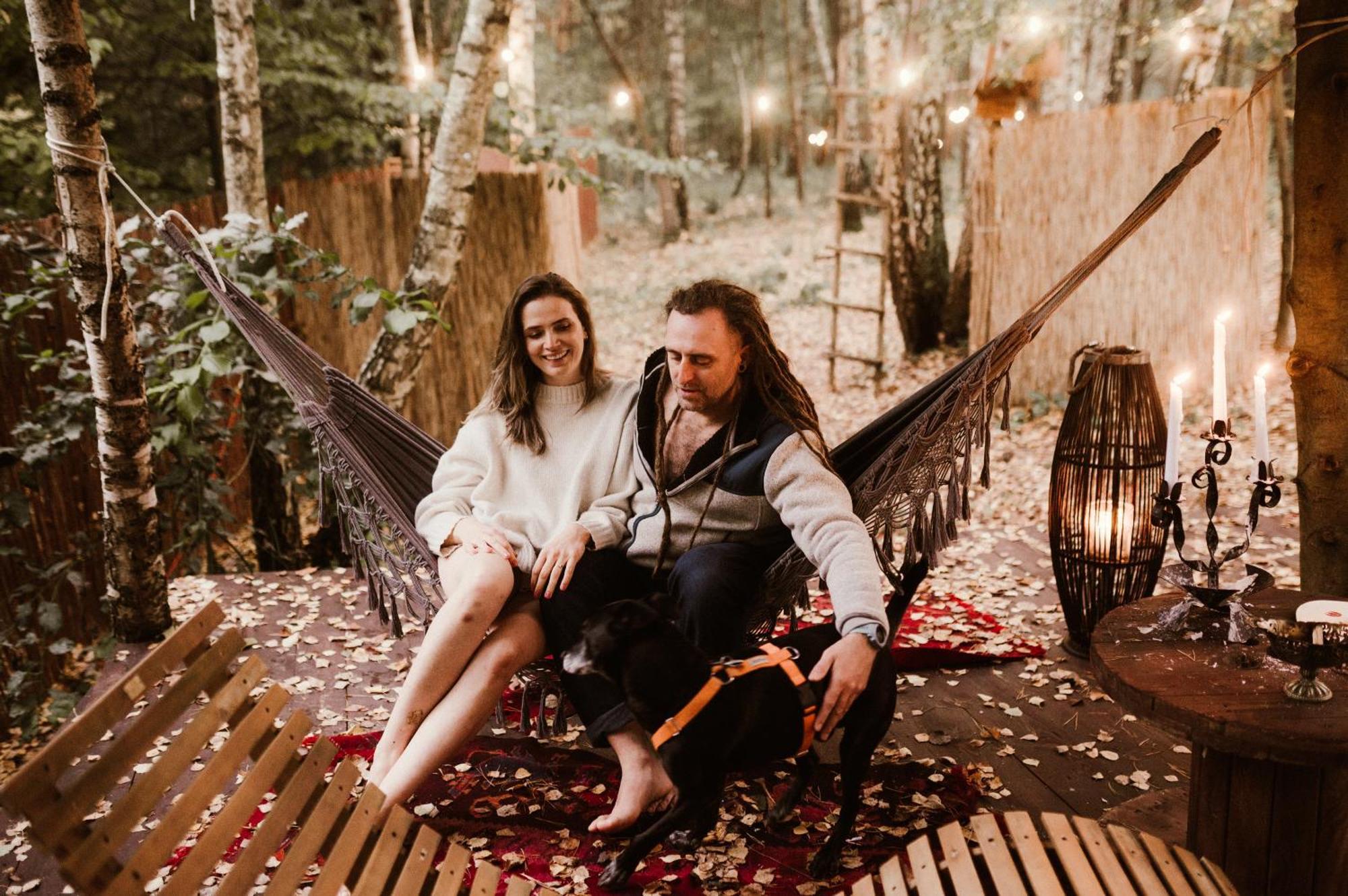 Jurty z widokiem, prywatna balia- DZIKOLAS GLAMPING Krasnobród Zewnętrze zdjęcie